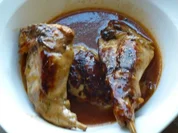 Kaninchenkeulen mit der Niedrigtemperaturmethode - Rezept