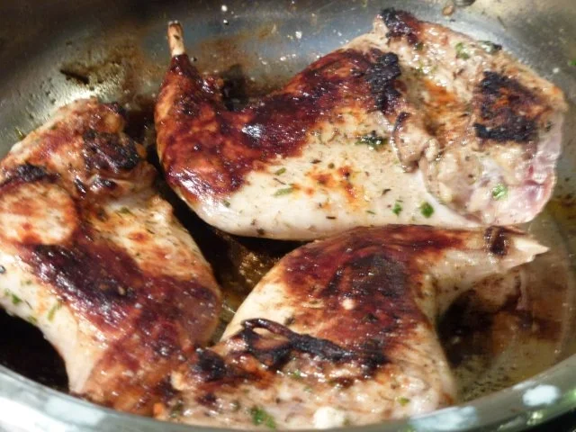 Kaninchenkeulen mit der Niedrigtemperaturmethode - Rezept - Bild Nr. 5