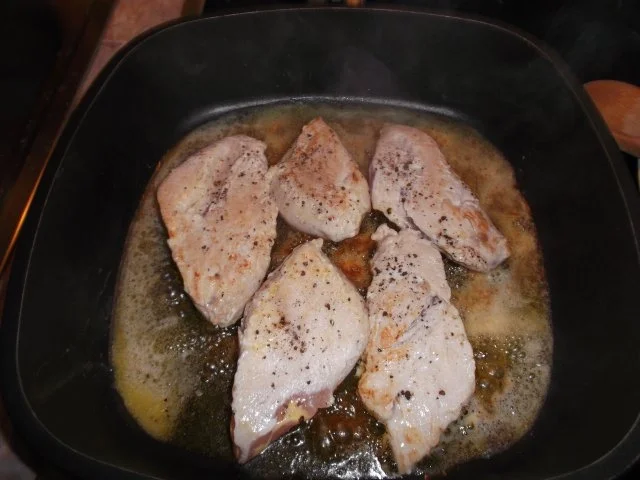 Hähnchenfilets mit Brombeersoße - Rezept - Bild Nr. 4