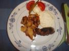 Keftedes mit Kartoffelchips und Tsatsiki - Rezept