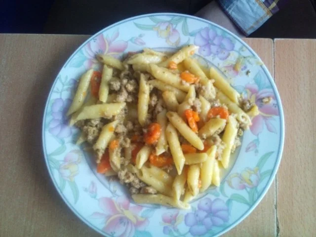 Hackpfanne mit Gemüse und Pasta - Rezept - Bild Nr. 2