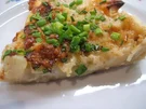 Quiche: Birnen-Quiche mit zweierlei Käse und karamellisierten Zwiebeln - Rezept
