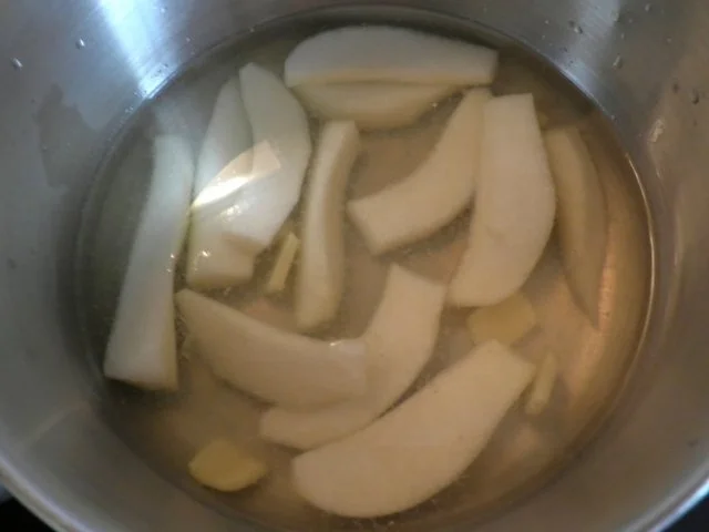 Ingwer - Panna Cotta an Ingwer - Birnen - Rezept - Bild Nr. 7