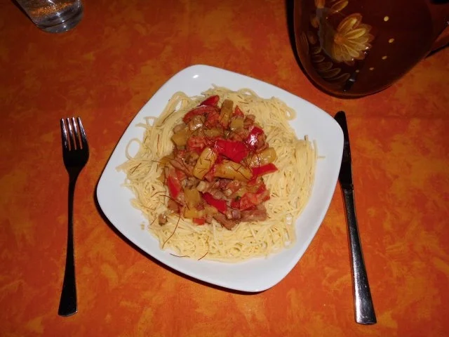 Rezept: Scharfe Kasseler-Ananas-Pfanne>> Bild Nr. 6 Scharfe Kasseler-Ananas-Pfanne>> - Rezept - Bild Nr. 6