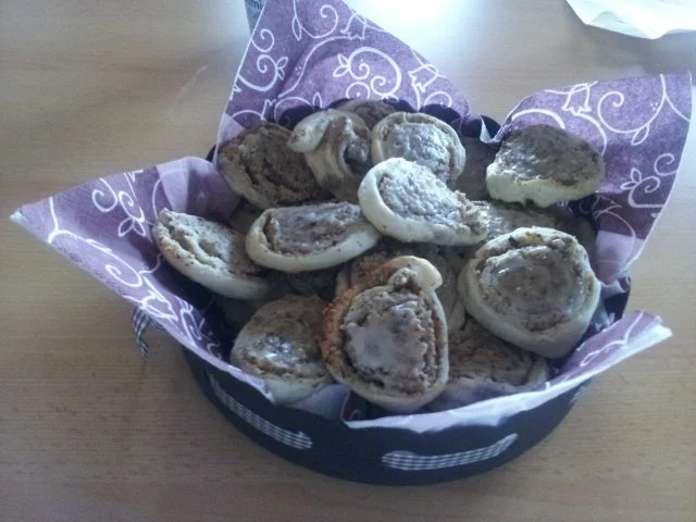 Bläterteig-Schnecken-Nuss - Rezept