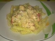 Hummer in Sahnesoße auf Spirelli Nudeln - Rezept