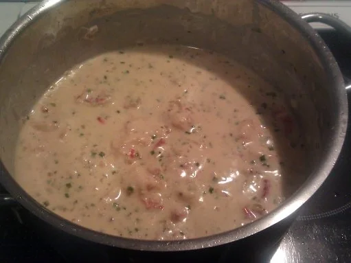 Hummer in Sahnesoße auf Spirelli Nudeln - Rezept - Bild Nr. 2