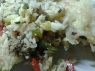 Hack-Reis-Auflauf - Rezept