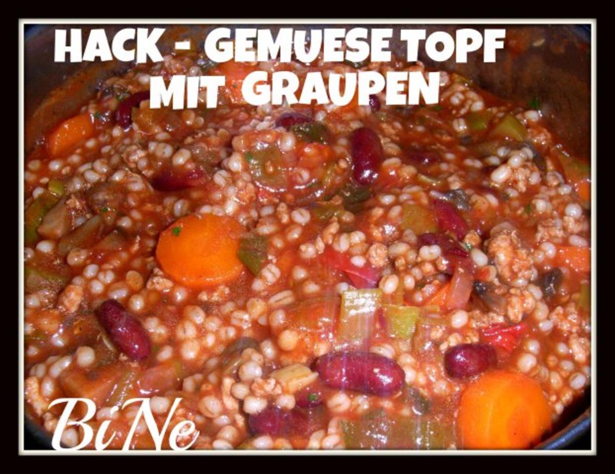 BiNe` S HACK - GEMUESETOPF MIT GRAUPEN - Rezept