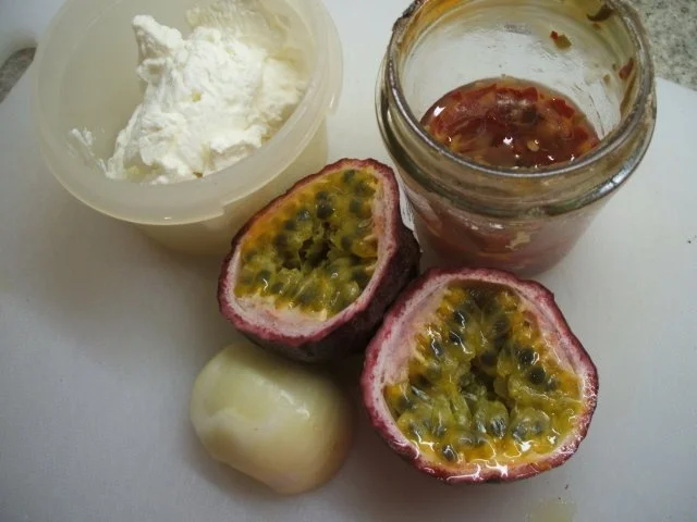 Frischkäse: Maracuja, Zwiebel und Sweet-Chili-Soße - Rezept - Bild Nr. 2