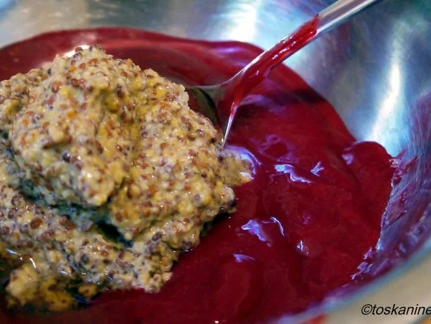 Himbeer-Senf-Sauce - Rezept - Bild Nr. 5