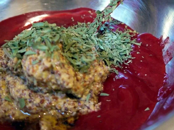 Himbeer-Senf-Sauce - Rezept - Bild Nr. 6