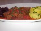 Aromatisches Zwiebel-Paprika-Gulasch - Rezept