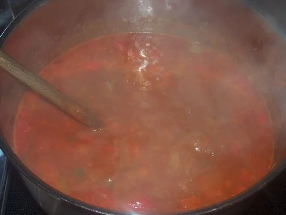 Rezept: Aromatisches Zwiebel-Paprika-Gulasch Bild Nr. 7 Aromatisches Zwiebel-Paprika-Gulasch - Rezept - Bild Nr. 7