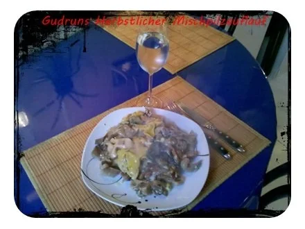 Rezept: Pilze: Herbstlicher Pilzauflauf Bild Nr. 15 Pilze: Herbstlicher Pilzauflauf - Rezept - Bild Nr. 15