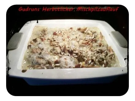 Rezept: Pilze: Herbstlicher Pilzauflauf Bild Nr. 11 Pilze: Herbstlicher Pilzauflauf - Rezept - Bild Nr. 11