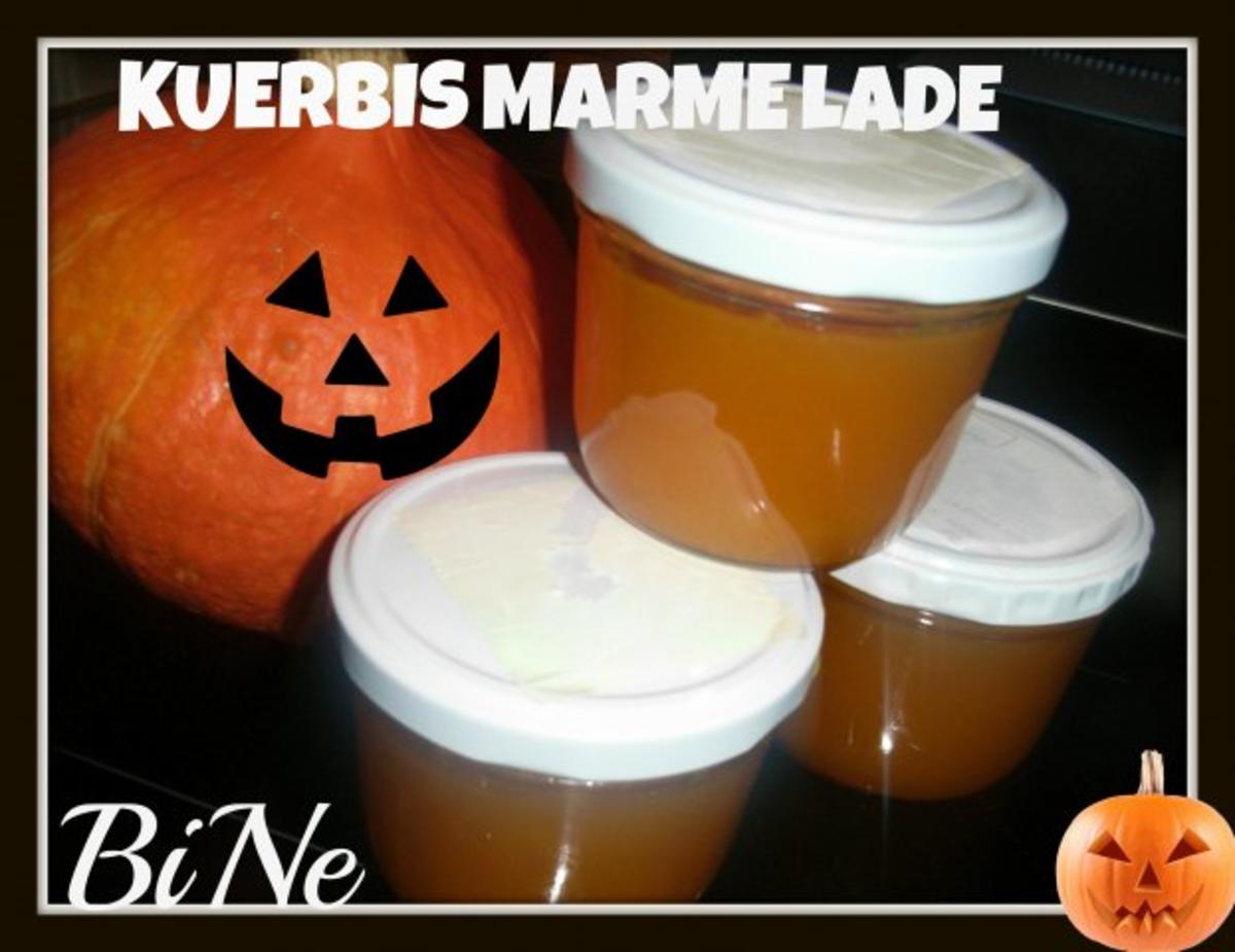 Bilder für BiNe` S KUERBISMARMELADE - Rezept