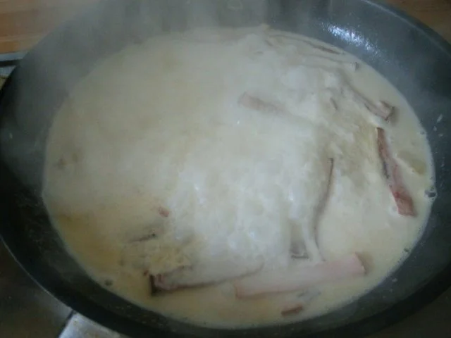 Leberkäsgeschnetzeltes in Senf Dillsoße - Rezept - Bild Nr. 5