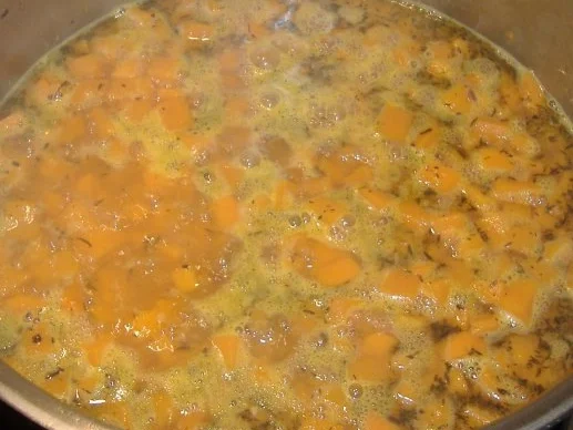 Rezept: Rigatoni mit Kürbis Bild Nr. 4 Rigatoni mit Kürbis - Rezept - Bild Nr. 4