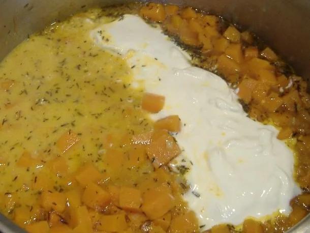 Rezept: Rigatoni mit Kürbis Bild Nr. 5 Rigatoni mit Kürbis - Rezept - Bild Nr. 5