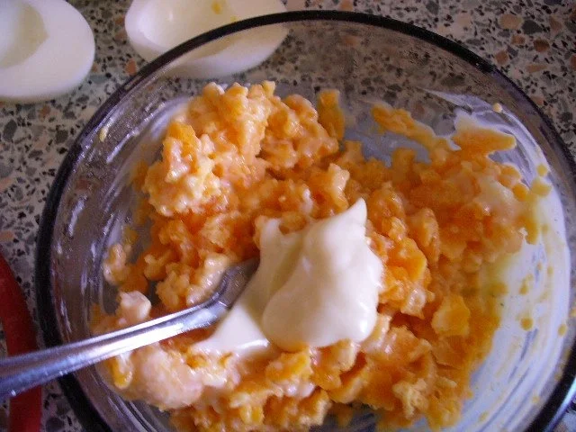 Rezept: gefüllte Eier mit Hackbällchen Bild Nr. 4 gefüllte Eier mit Hackbällchen - Rezept - Bild Nr. 4