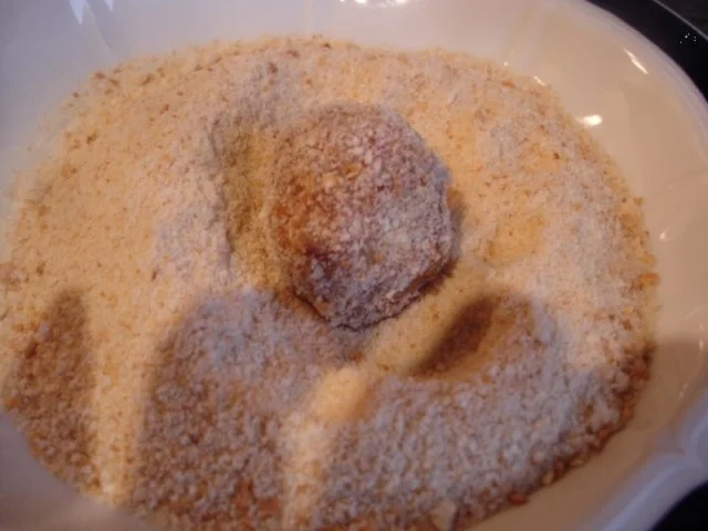 Asiatische Reis-Fleischbällchen mit Möhrenblüten à la Papa - Rezept - Bild Nr. 11