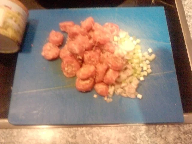 SCHARFE WOOORSCHT - PFANNE - oder -  Bratwurst ganz anders aber lecker und spicy - Rezept - Bild Nr. 3