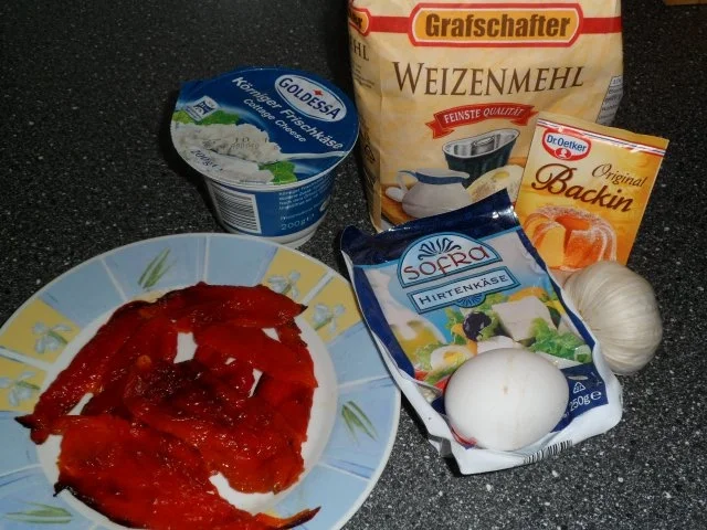 Käse - Paprika - Muffins - Rezept - Bild Nr. 2