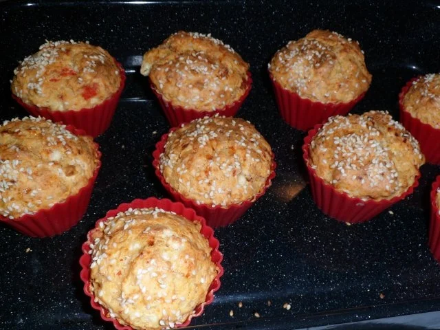 Käse - Paprika - Muffins - Rezept - Bild Nr. 8