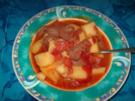 "Spanische Kartoffelsuppe" - Rezept