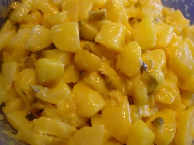 Rezept: Kartoffelsalat „ohne“ Zwiebeln Bild Nr. 8 Kartoffelsalat „ohne“ Zwiebeln - Rezept - Bild Nr. 8