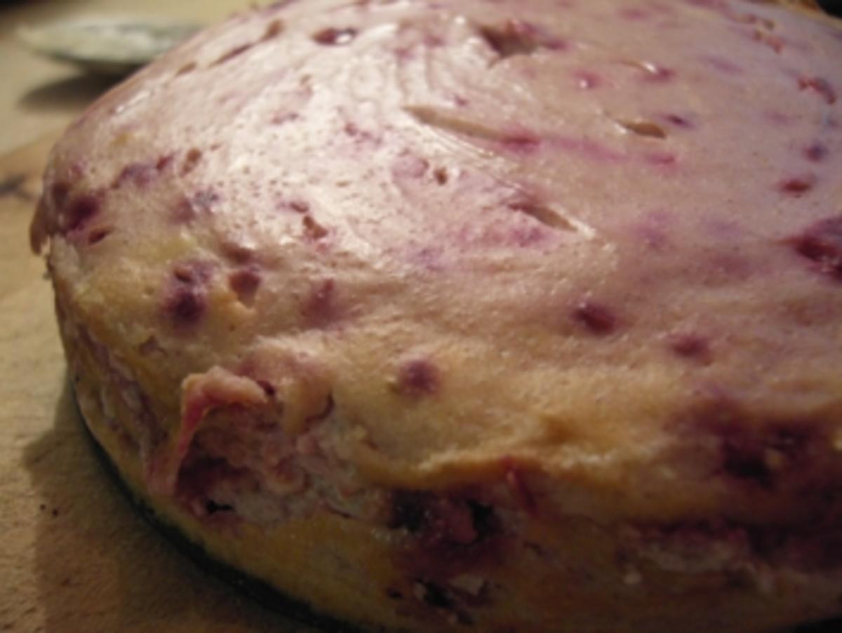 Kuchen: Kleiner feiner (fettarmer) Beeren-Käsekuchen - Rezept