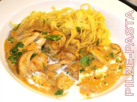 PILZE - PASTA AU CALVADOS-CREME - Rezept - Bild Nr. 5
