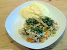 Rezept: Gedünsteter Seelachs Gedünsteter Seelachs - Rezept