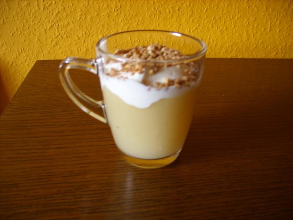 Dessert: Apfel - Joghurt -Liaison im Glas - Rezept
