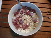 Wölfis Super-Hupf in der Art eines leichten,  englischen Fruit Cakes - Rezept