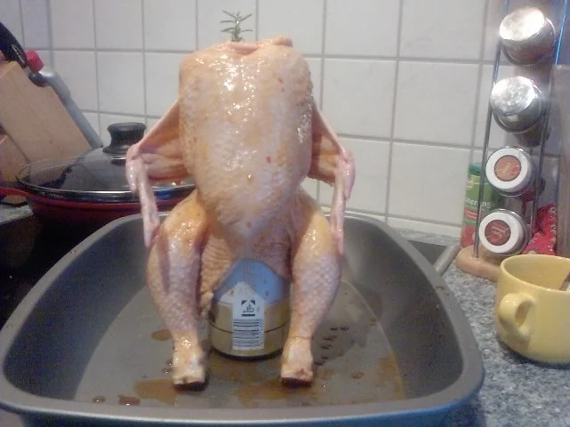 S I T T I N G -- C H I C K E N  oder was passiert mit meinem Bier? - Rezept - Bild Nr. 7