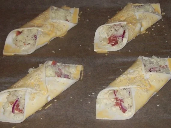 Vorspeise/Abendessen: Blätterteig-Schiffchen mit Bergkäse-Birnen-Füllung - Rezept - Bild Nr. 10