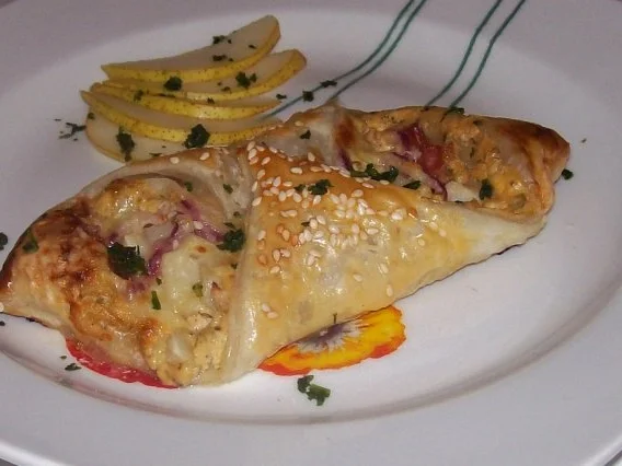 Vorspeise/Abendessen: Blätterteig-Schiffchen mit Bergkäse-Birnen-Füllung - Rezept - Bild Nr. 13