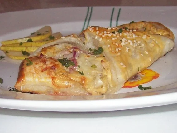 Vorspeise/Abendessen: Blätterteig-Schiffchen mit Bergkäse-Birnen-Füllung - Rezept - Bild Nr. 14