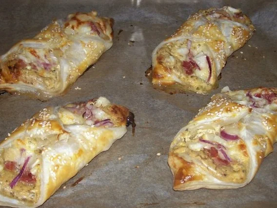 Vorspeise/Abendessen: Blätterteig-Schiffchen mit Bergkäse-Birnen-Füllung - Rezept - Bild Nr. 12