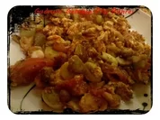 Eier: Pilz-Gemüse-Rührei - Rezept