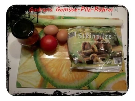 Rezept: Eier: Pilz-Gemüse-Rührei Bild Nr. 2 Eier: Pilz-Gemüse-Rührei - Rezept - Bild Nr. 2