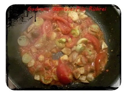 Rezept: Eier: Pilz-Gemüse-Rührei Bild Nr. 5 Eier: Pilz-Gemüse-Rührei - Rezept - Bild Nr. 5