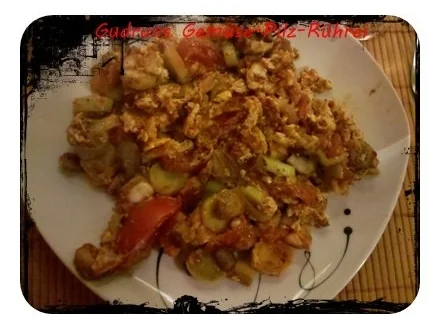 Rezept: Eier: Pilz-Gemüse-Rührei Bild Nr. 10 Eier: Pilz-Gemüse-Rührei - Rezept - Bild Nr. 10