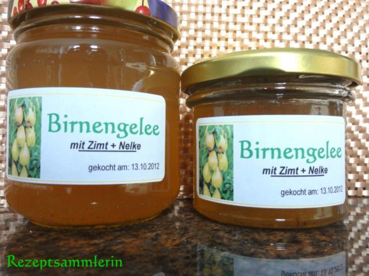 M+G: BIRNENGELEE auch für Diabetiker - einfach - von Rezeptsammlerin