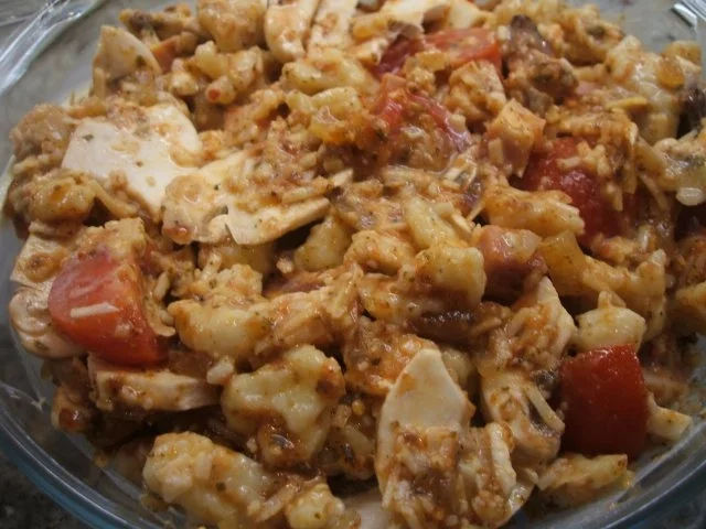 Rezept: Auflauf: Spätzleauflauf "Resadekü" Bild Nr. 4 Auflauf: Spätzleauflauf "Resadekü" - Rezept - Bild Nr. 4