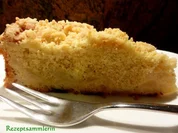 Rührteig:   APFEL-STREUSEL-KUCHEN mit einem Hauch von Zimt u. Orange - Rezept