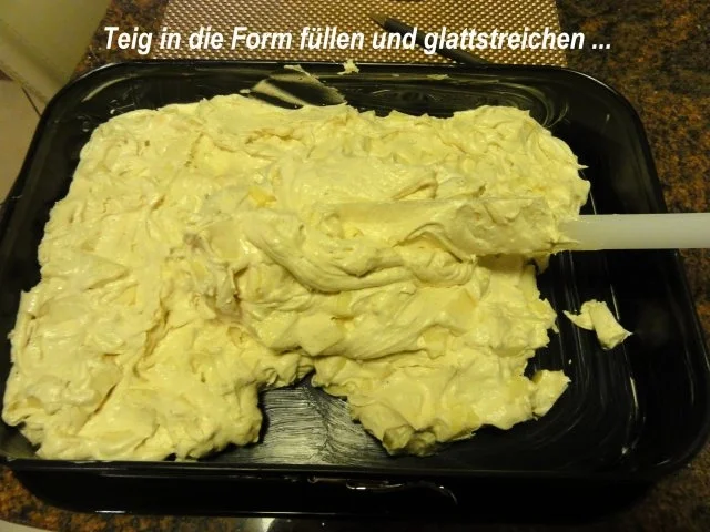 Rührteig:   APFEL-STREUSEL-KUCHEN mit einem Hauch von Zimt u. Orange - Rezept - Bild Nr. 7