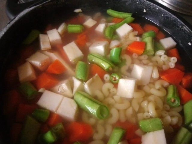 Pastasalat " Herbstlust" - Rezept - Bild Nr. 4